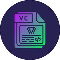 VC Stylized Flat Digital Drawing Element vector