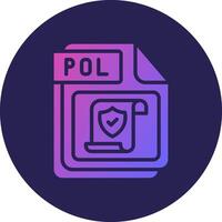 POL Sharp Edged Style Visual vector