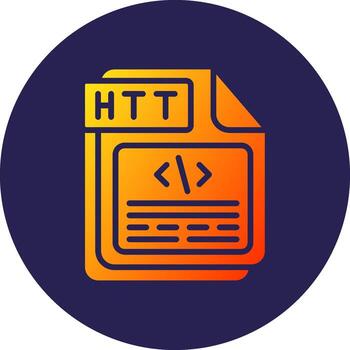 htt estilizado plano digital dibujo elemento vector