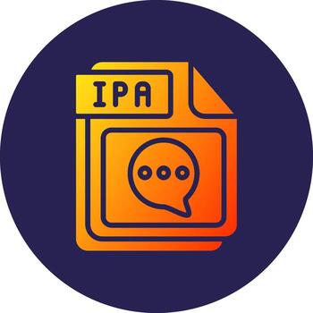 IPA Flat UI Based Design Form vector