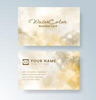 Soft and artistic card with watercolor texture overlay. vector