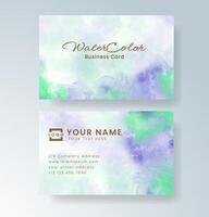 Gentle background art creating a beautiful business card. vector