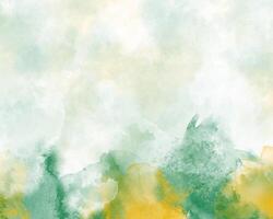 Bold pigment overlays forming abstract watercolor digital canvas. vector
