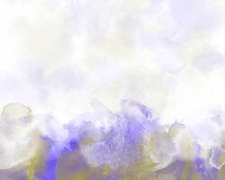 Luminous digital artwork with fluid watercolor abstraction. vector