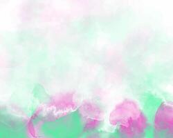 Expressive and bright watercolor digital painting with abstract tones. vector