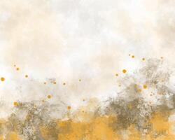 Flowing watercolor with soft edges in abstract digital form. vector