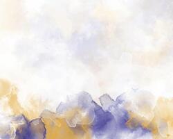 Multicolored watercolor splatter in abstract digital arrangement. vector