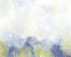 Gradient-filled abstract watercolor background. Digitally created art. vector