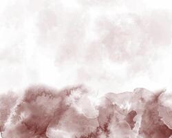 Artistic abstract digital painting with watercolor expression. vector