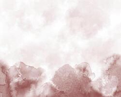 Abstract color landscape in watercolor style. Digitally illustrated. vector