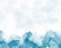 Whimsical digital painting with colorful abstract watercolor. vector