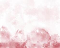 Abstract swirls and washes of color in watercolor-inspired digital art. vector