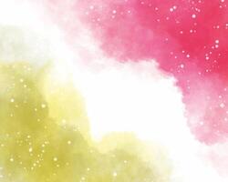 Digital splash art with watercolor textures in abstract layout. vector
