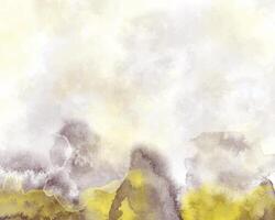 Soft pastel strokes forming abstract watercolor art. Digitally created. vector