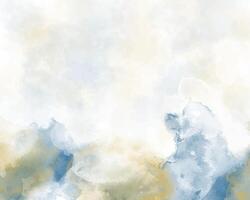 Digital artwork with flowing watercolor tones in abstract form. vector