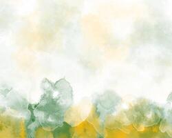 Watercolor blend in abstract style with lively color tones. Digital artwork. vector