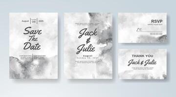 Soft-toned invitation with expressive digital brushwork. vector