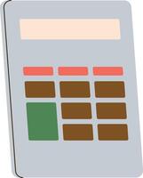 Retro Style Calculator vector