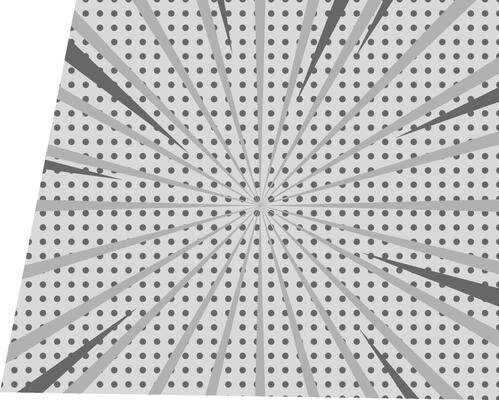 Retro Comic Style Burst Background
