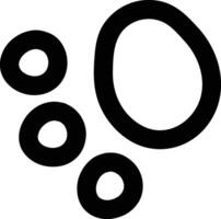 Abstract Circular Line Art vector