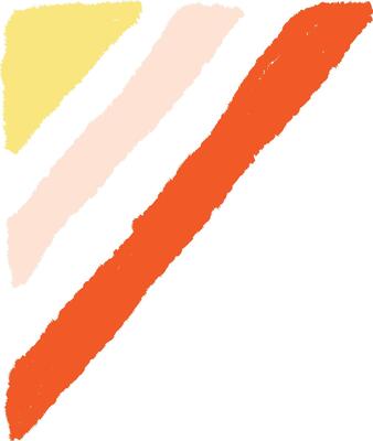 Abstract Brush Stroke Corner
