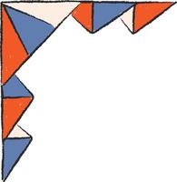 Geometric Triangle Corner vector
