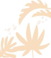 Abstract Tropical Leaf Pattern Composition vector