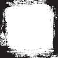 Grunge Frame with Rough Edges Element vector