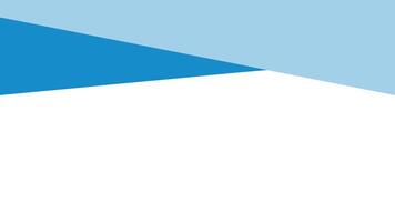 Abstract header template with bold blue wave and transparent background flat illustration vector