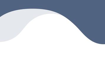 Abstract header template with overlapping blue white curve and transparent background flat illustration vector