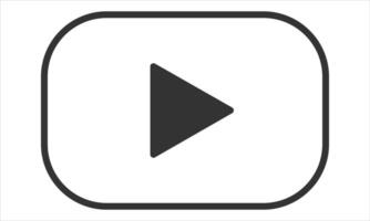 Play Button Icon vector
