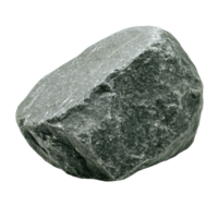 A large, rough gray rock with textured surface, isolated on transparency background. rock irregular shape and natural appearance make it ideal for landscaping or geological study png