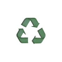 A Green recycling symbol with three arrows forming triangle, representing sustainability and environmental conservation. symbol encourages recycling and eco friendly practices png