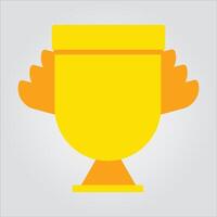 Competition Wings Trophy vector