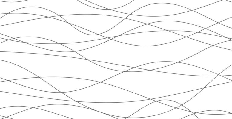 Wave line smooth white background