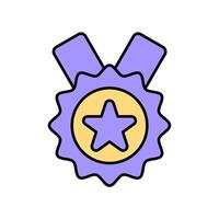 Icon a official, isolated against a clean background.. vector