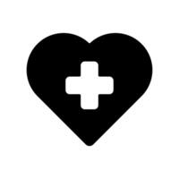 Icon a health, isolated against a clean background, vector