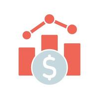 Icon a stock, isolated against a clean background vector