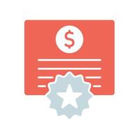 Icon a bond isolated against a clean background vector