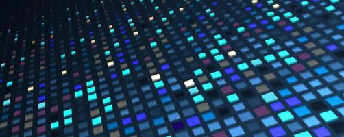 a colorful background with many squares vector