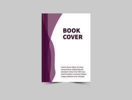 Book Cover Design Template Annual Report Magazine notebook Illustration vector