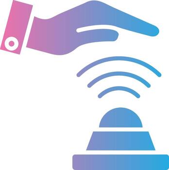 sensor personalizado interfaz símbolo vector