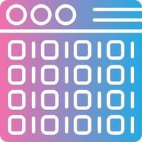 Binary Code NextGen Visual Mark vector