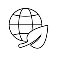 Icon a environment, isolated against a clean background vector