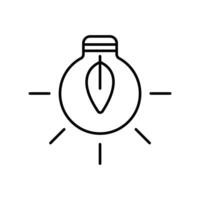 Icon a electricity, isolated against a clean background vector