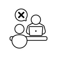 Icon a firing, isolated against a clean background vector