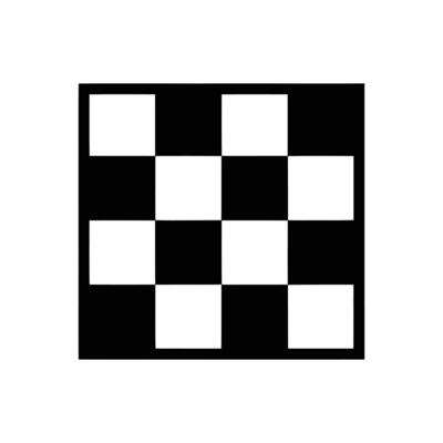 A graphic chessboard pattern, perfect for backgrounds or design elements.