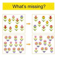 Attention task. Find the missing object. vector