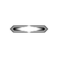Geometric Art Deco Emblem On Light Gray Background vector