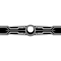 Futuristic Tech Band, Minimalist vector